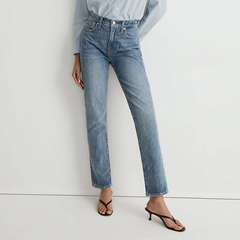 Madewell Women's High Rise Jeans - Light Blue